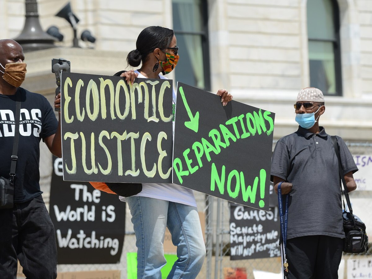 reparations racism protest George Floyd Juneteenth June 19, 2020