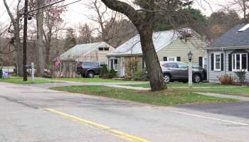 Middle house - 112 Dedham - was built in 1951.